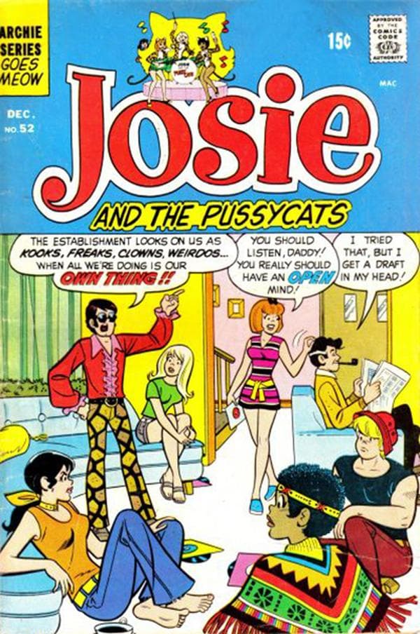 Josie and the Pussycats #52 cover