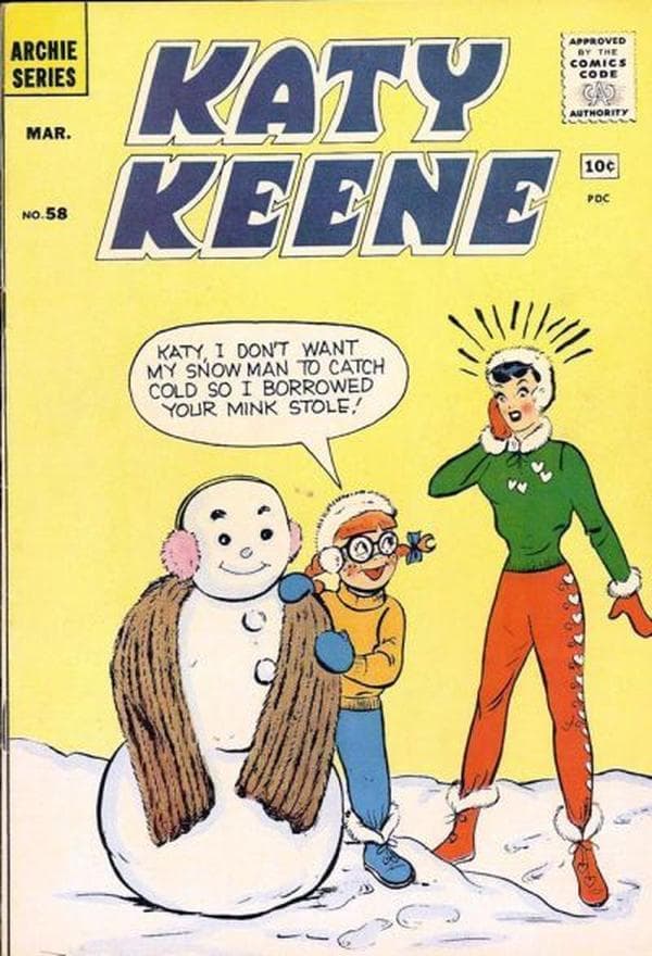 Katy Keene Comics #58 cover