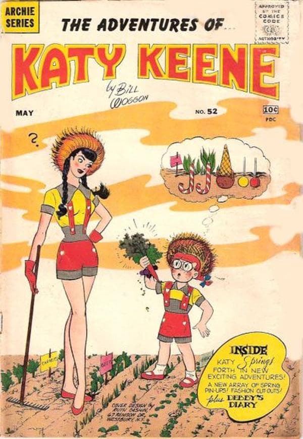 Katy Keene Comics #52 cover