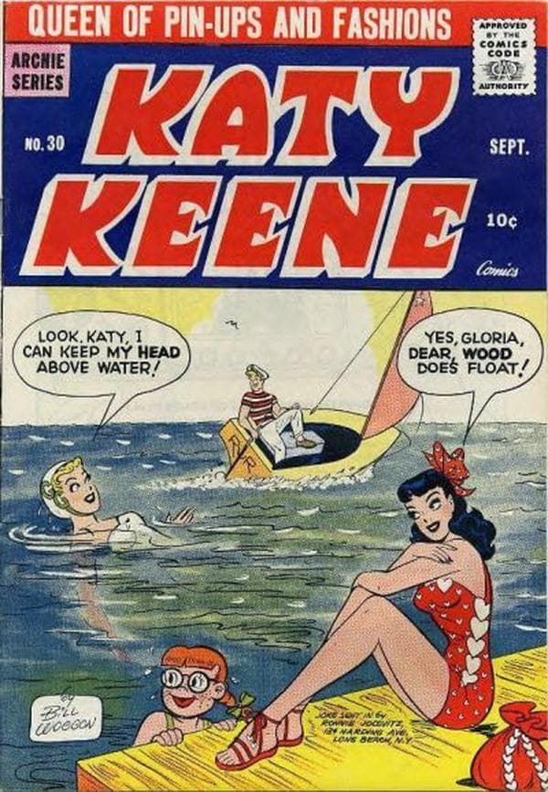 Katy Keene Comics #30 cover