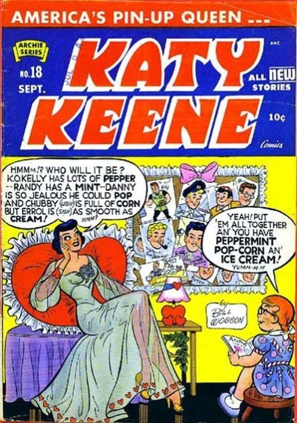 Katy Keene Comics #18 cover