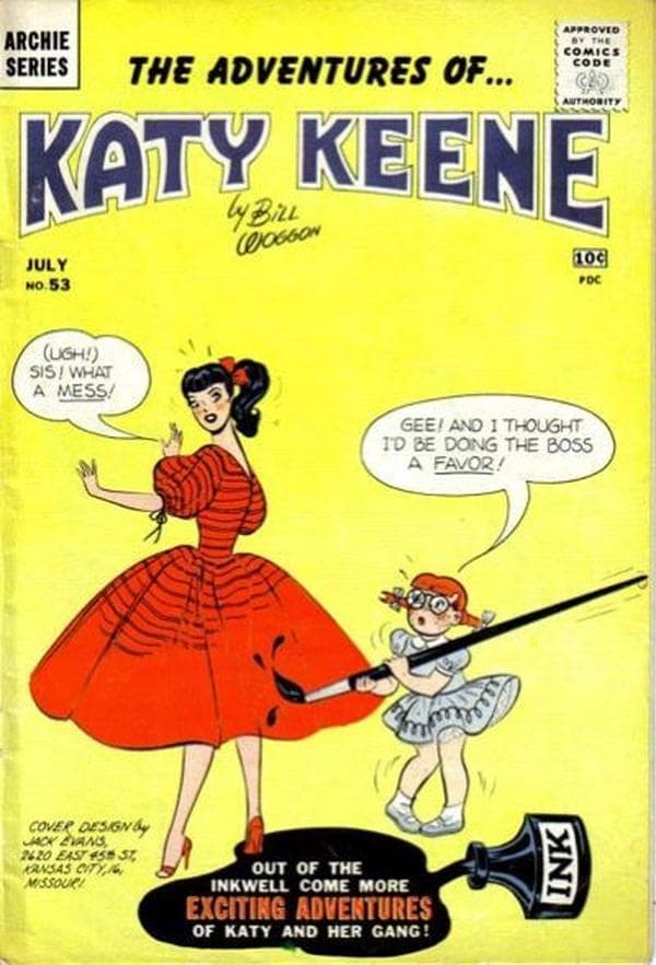 Katy Keene Comics #53 cover