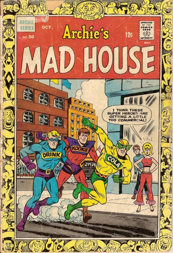 Archie's Madhouse #50 cover