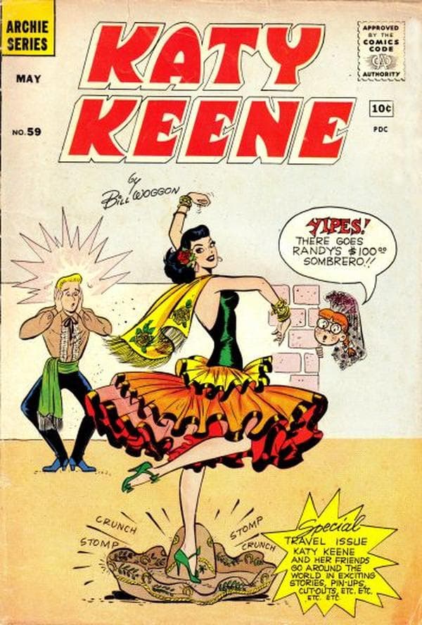 Katy Keene Comics #59 cover