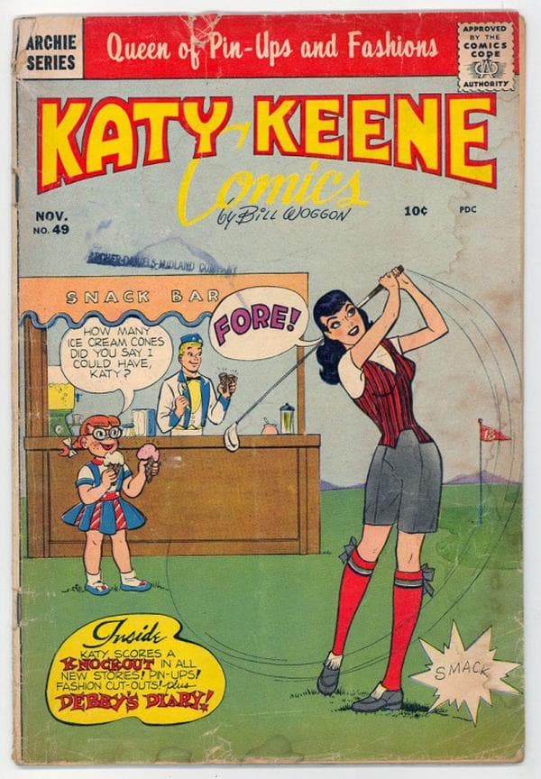 Katy Keene Comics #49 cover