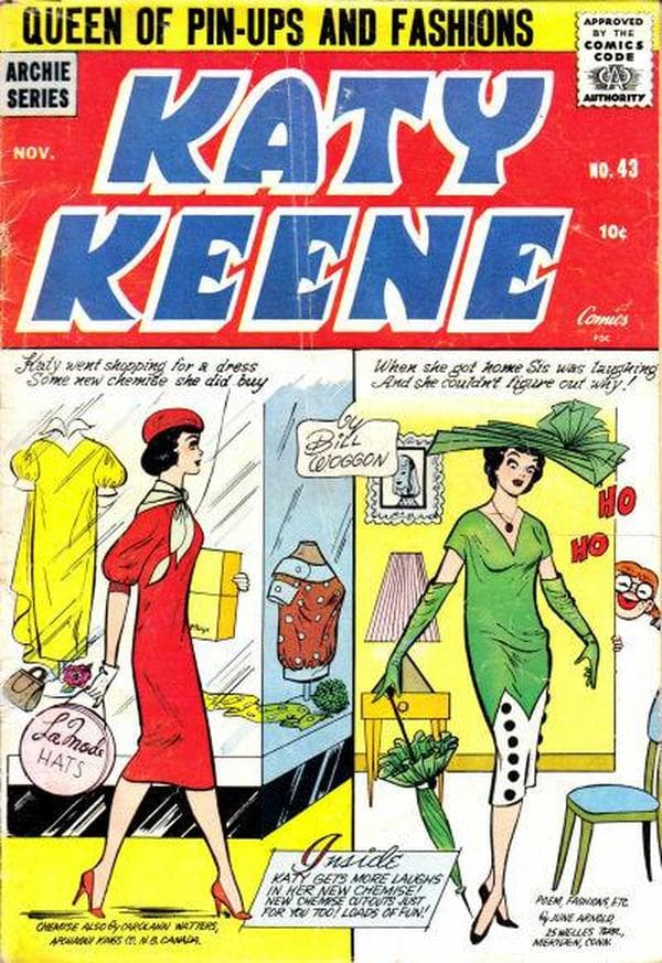 Katy Keene Comics #43 cover
