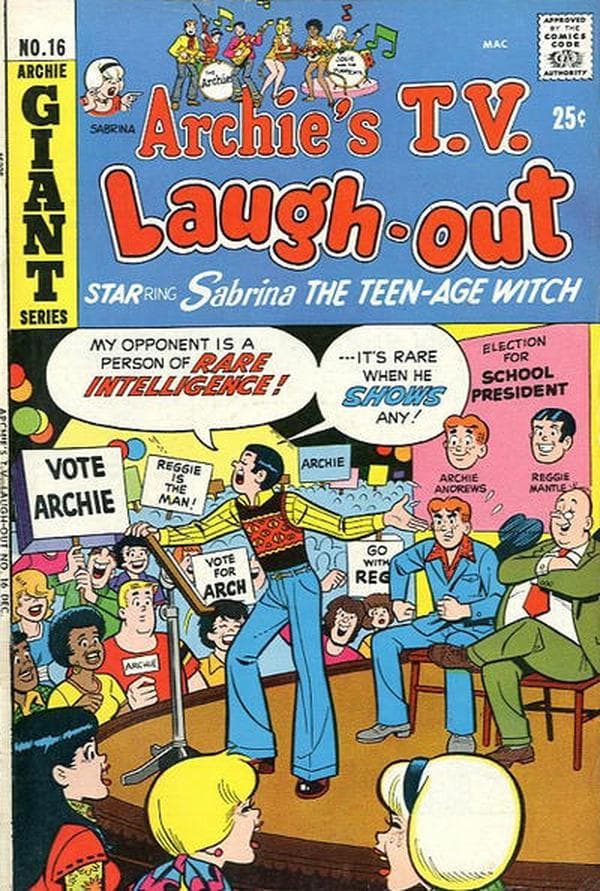 Archie's TV Laugh-Out #16 cover