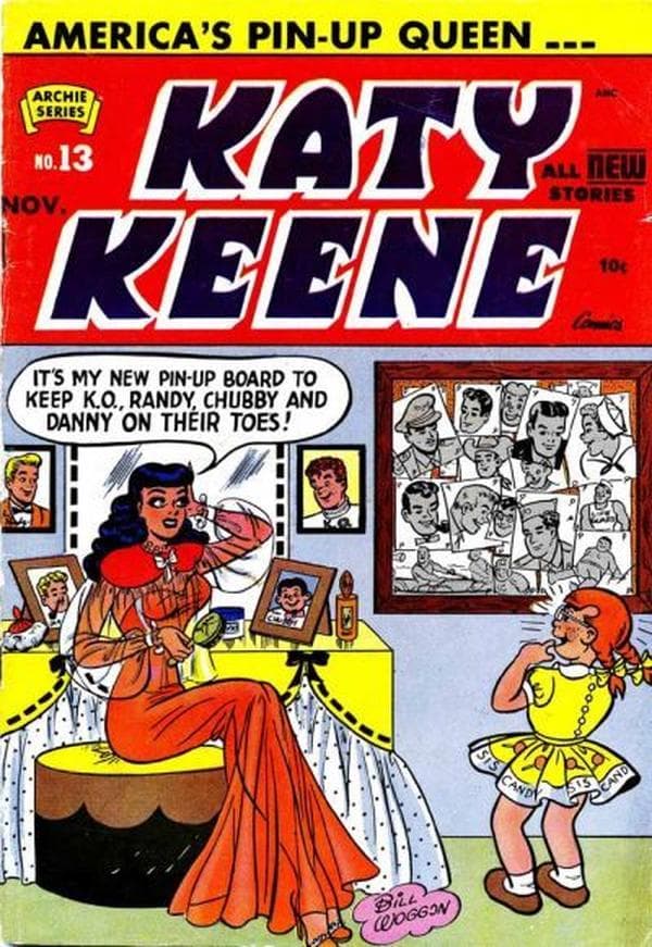 Katy Keene Comics #13 cover