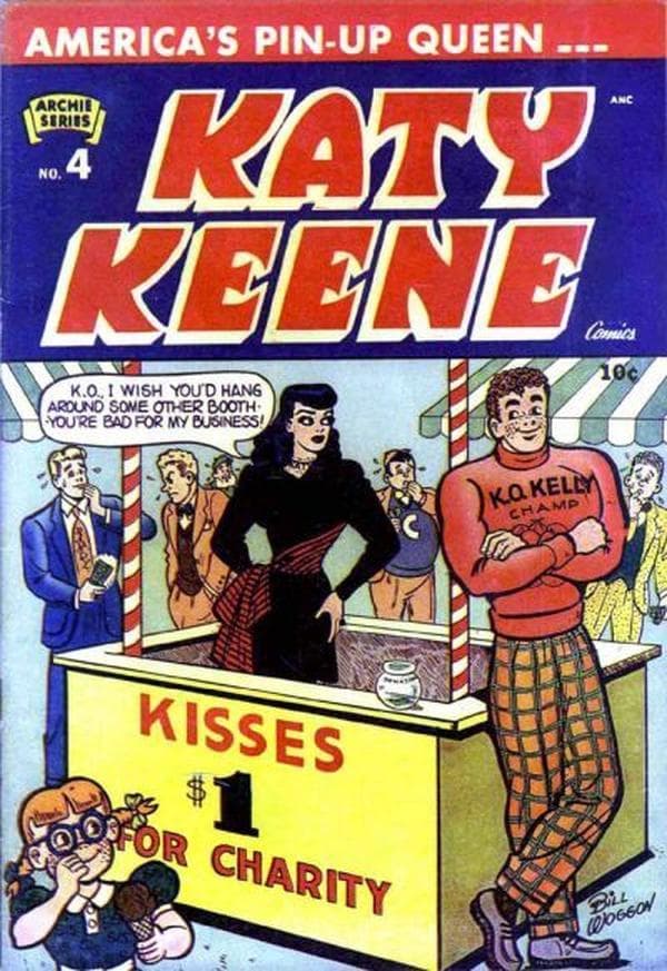 Katy Keene Comics #4 cover