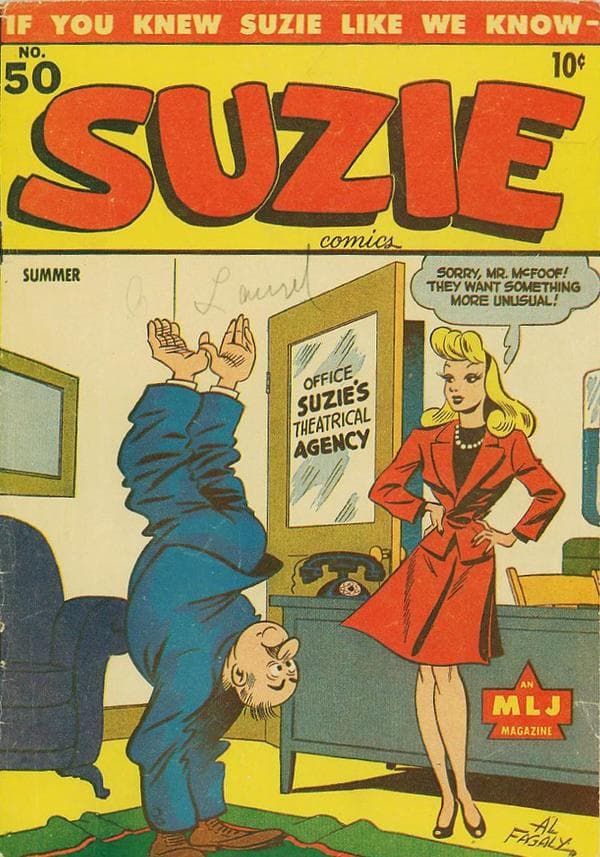Suzie Comics #50 cover