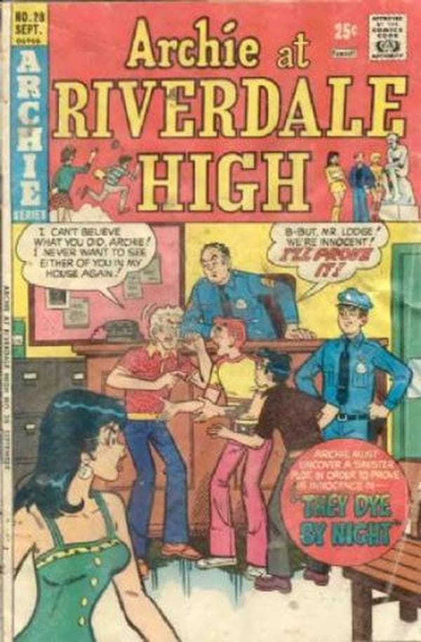 Archie at Riverdale High #28 cover