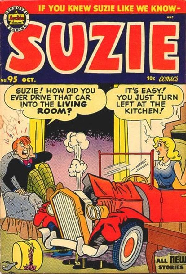 Suzie Comics #95 cover
