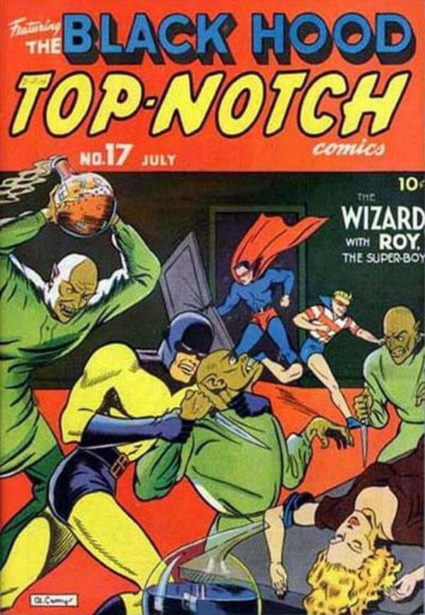 Top Notch Comics #17 cover