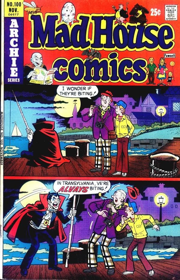 Mad House / Madhouse / Madhouse Comics #100 cover