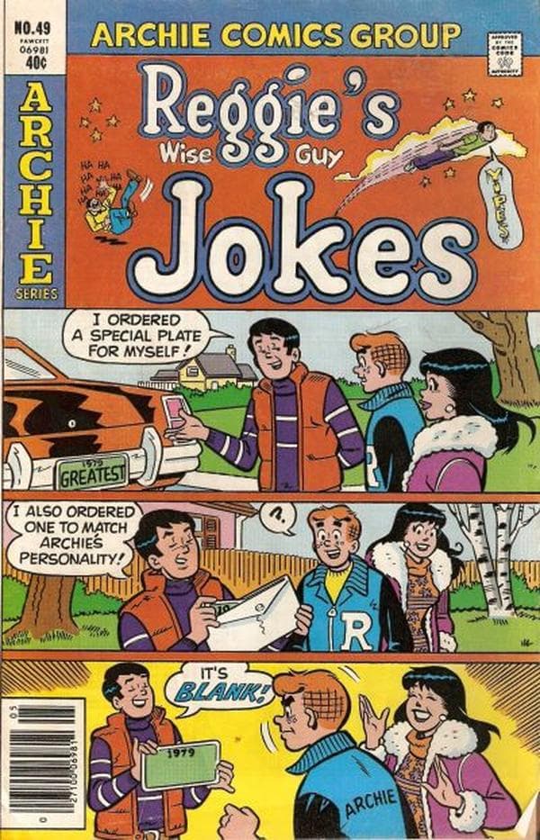 Reggie's Wise Guy Jokes #49