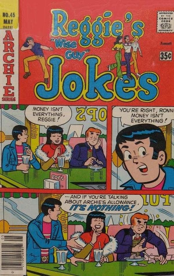 Reggie's Wise Guy Jokes #45