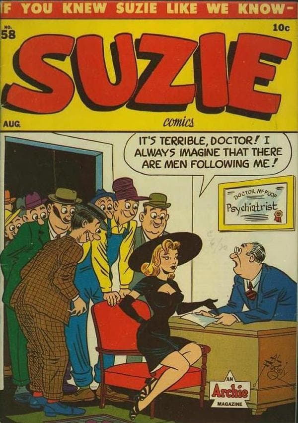 Suzie Comics #58 cover