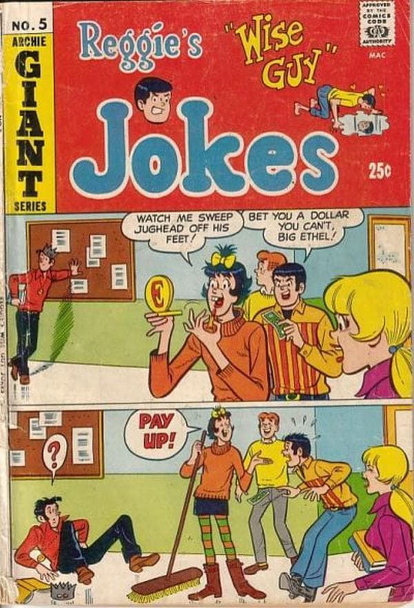 Reggie's Wise Guy Jokes #5