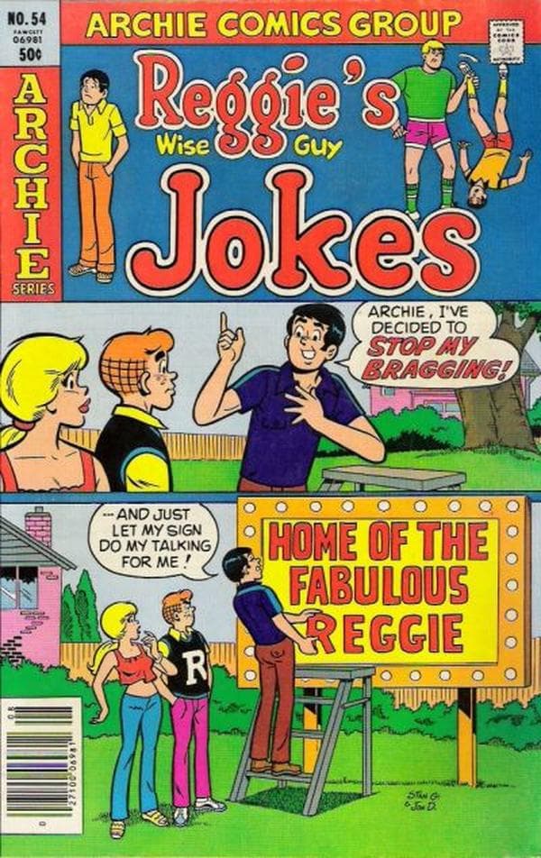 Reggie's Wise Guy Jokes #54