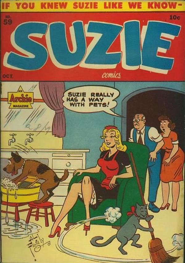 Suzie Comics #59 cover