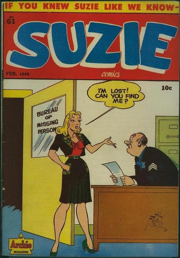 Suzie Comics #61 cover