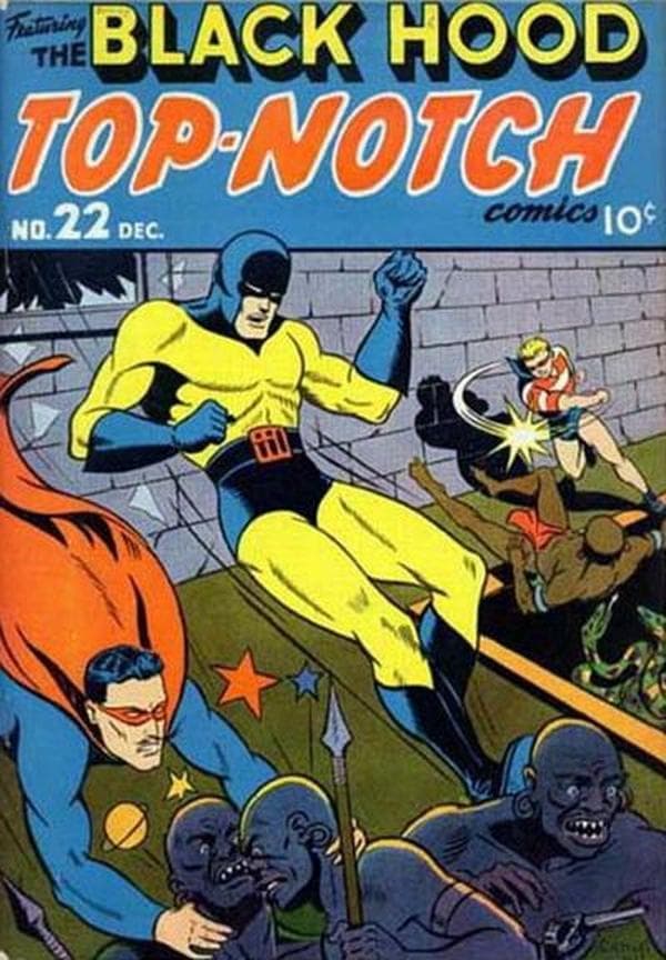 Top Notch Comics #22 cover