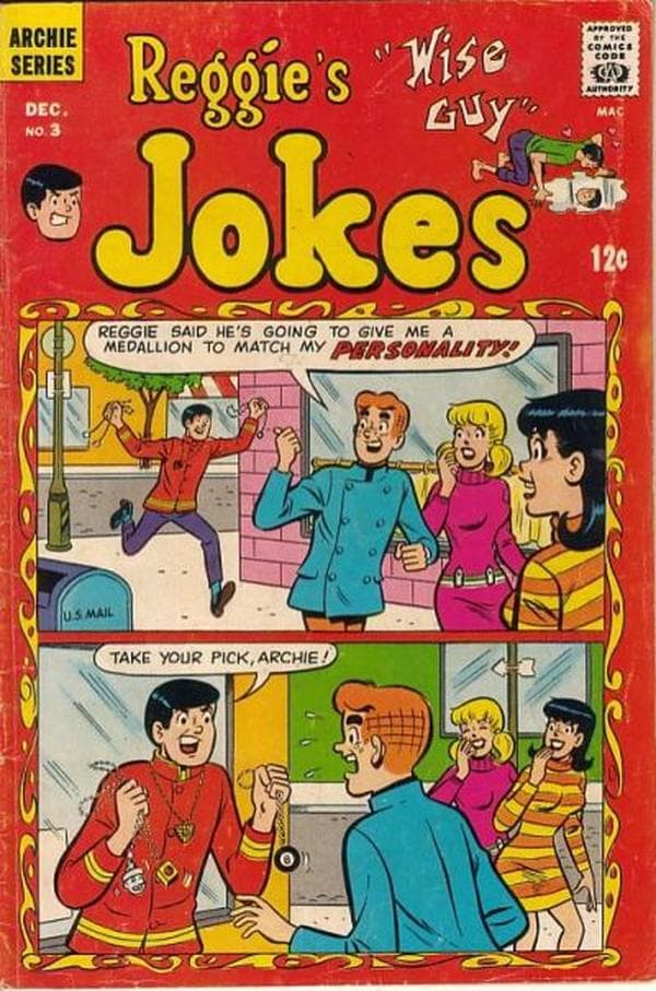 Reggie's Wise Guy Jokes #3