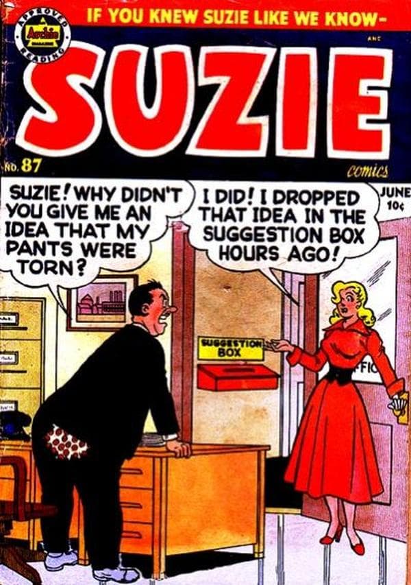 Suzie Comics #87 cover