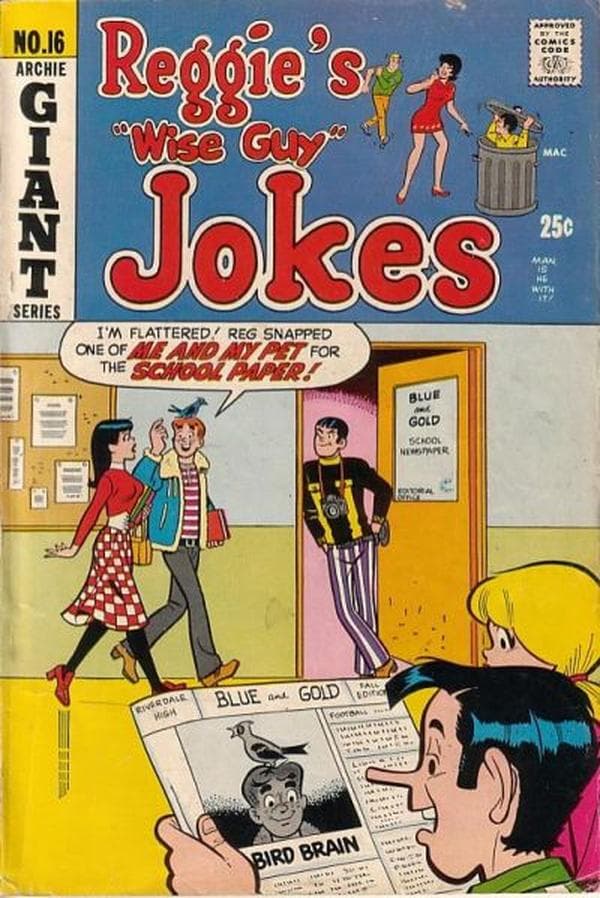 Reggie's Wise Guy Jokes #16