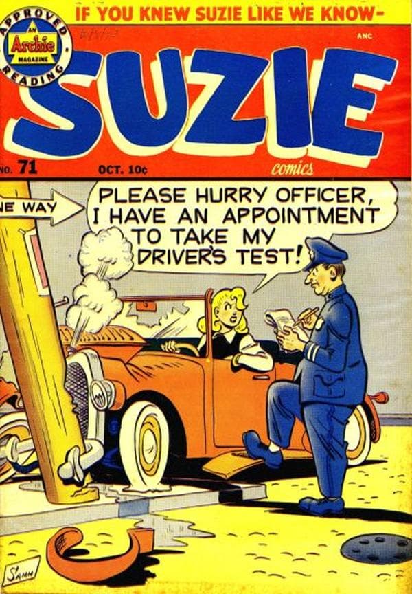 Suzie Comics #71 cover