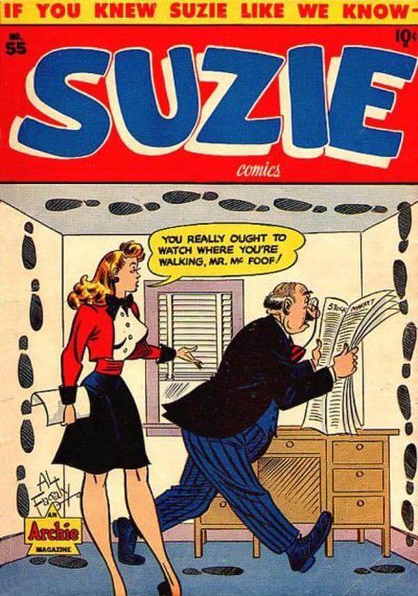 Suzie Comics #55 cover