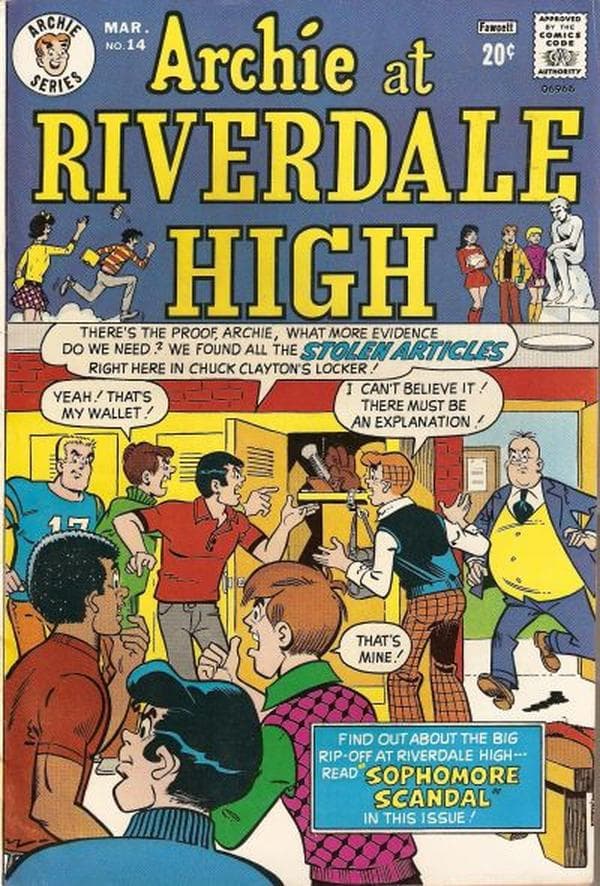 Archie at Riverdale High #14 cover