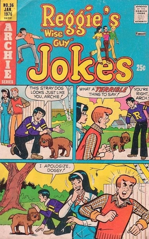 Reggie's Wise Guy Jokes #36