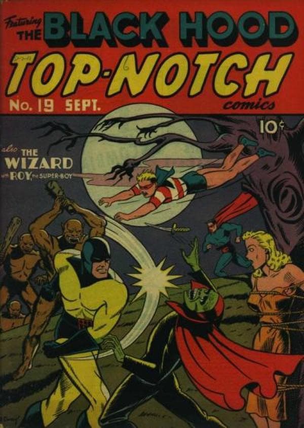 Top Notch Comics #19 cover