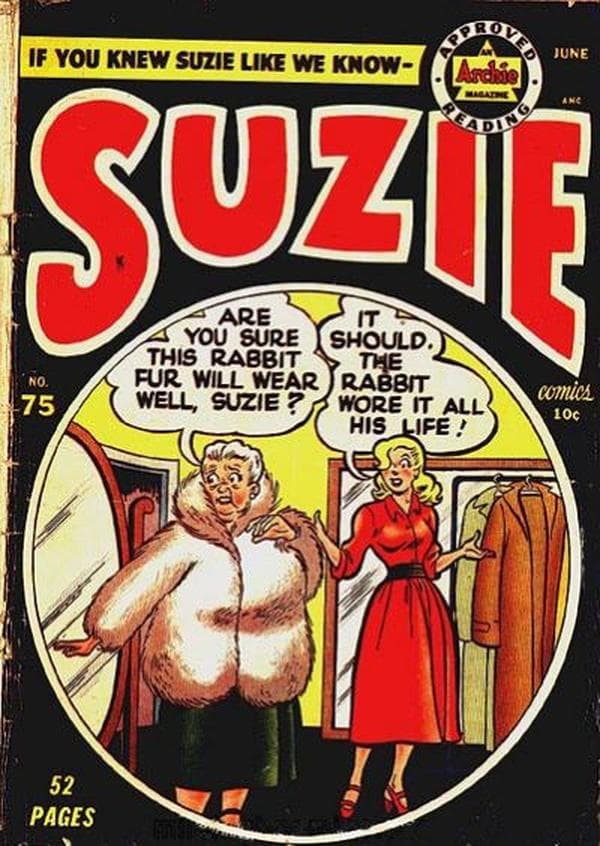 Suzie Comics #75 cover
