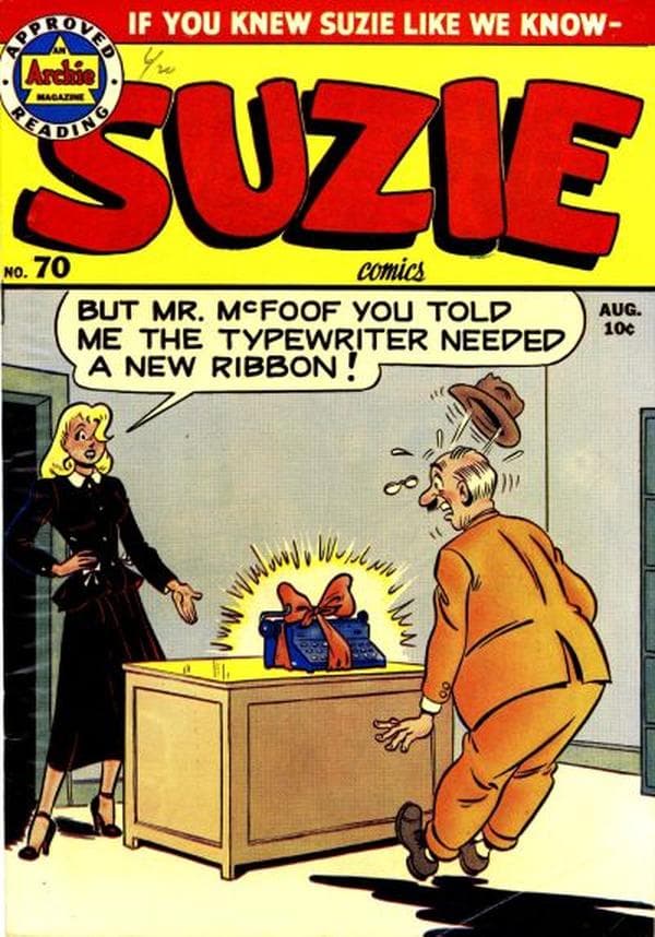 Suzie Comics #70 cover