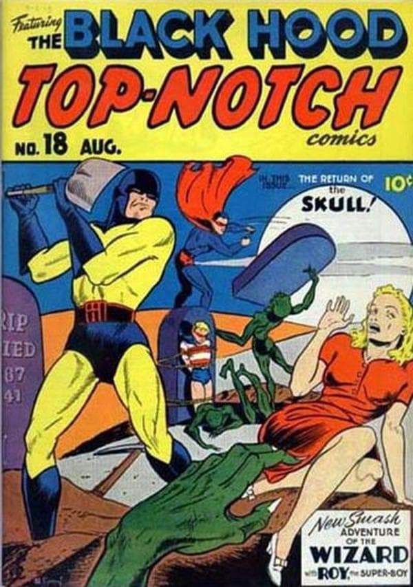 Top Notch Comics #18 cover