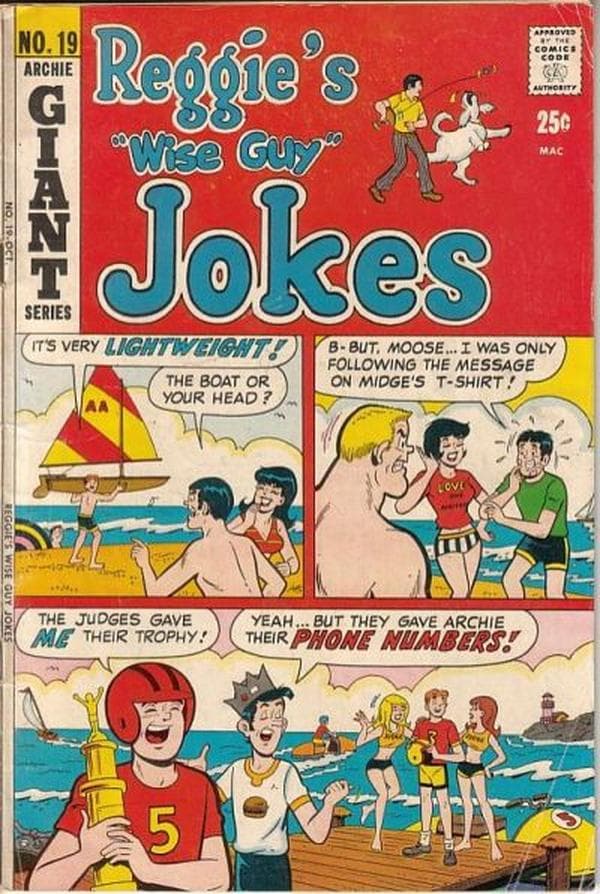Reggie's Wise Guy Jokes #19