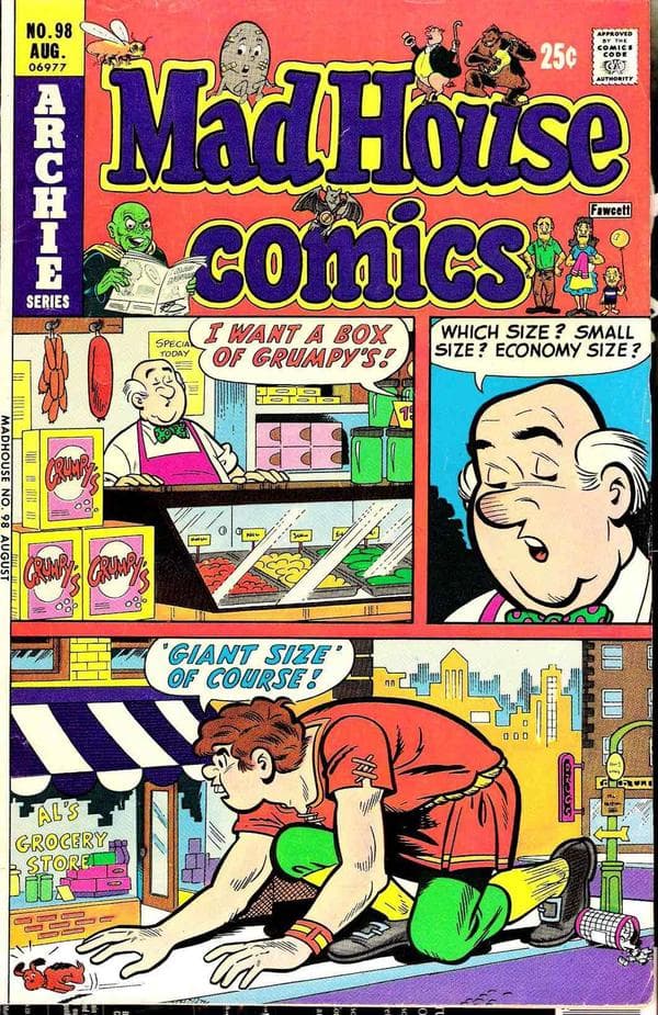 Mad House / Madhouse / Madhouse Comics #98