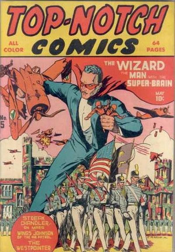 Top Notch Comics #5 cover