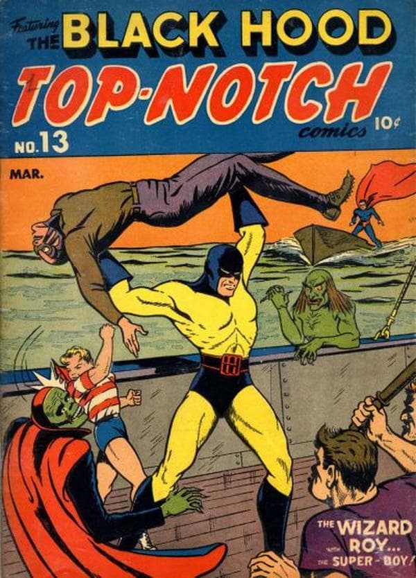 Top Notch Comics #13 cover