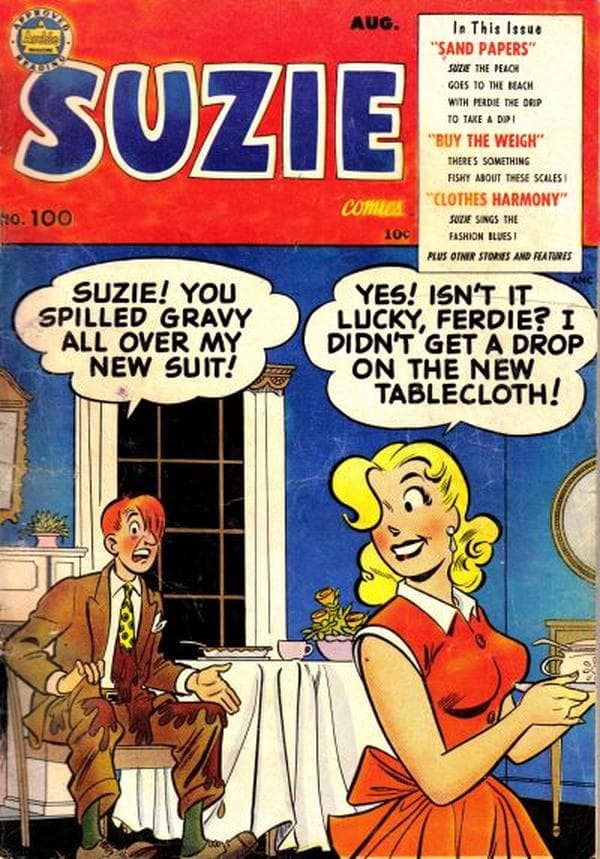 Suzie Comics #100 cover
