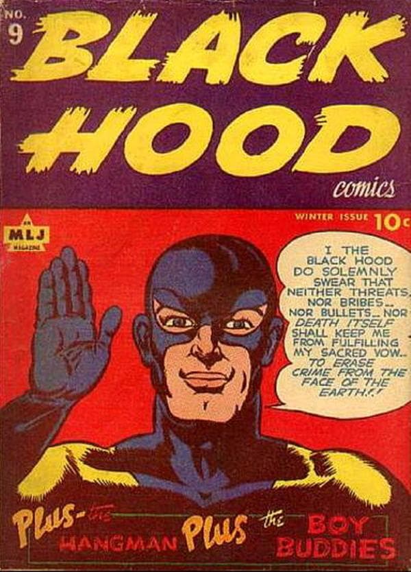 Black Hood Comics #9 cover