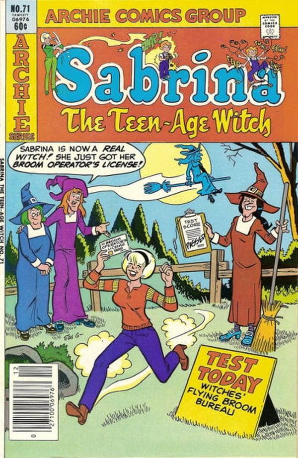 Sabrina the Teenage Witch #71 cover