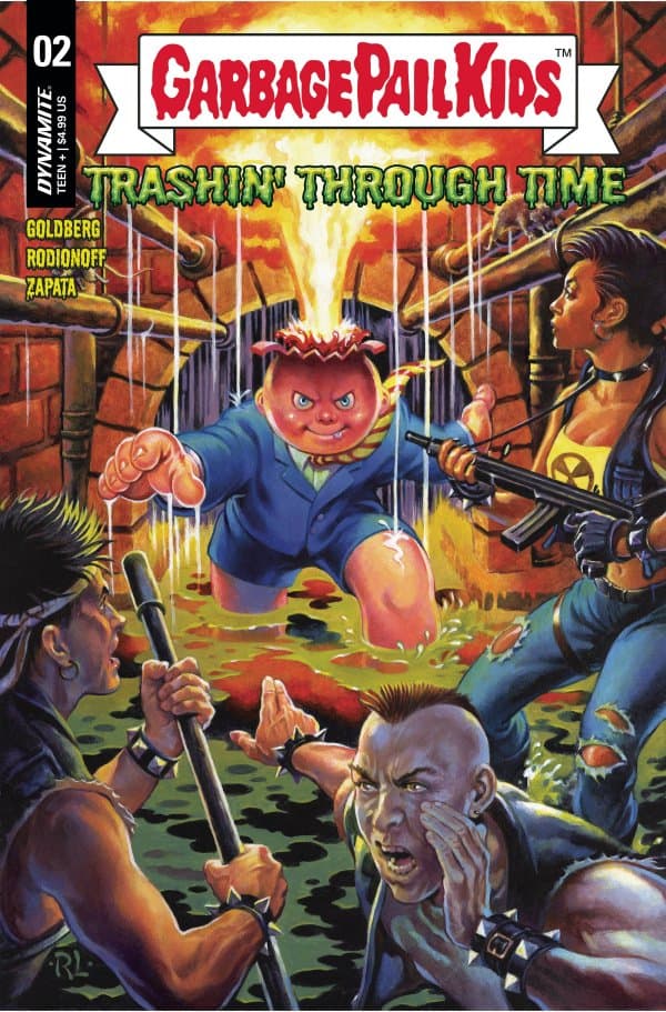 Garbage Pail Kids: Trashin' Through Time #2 cover
