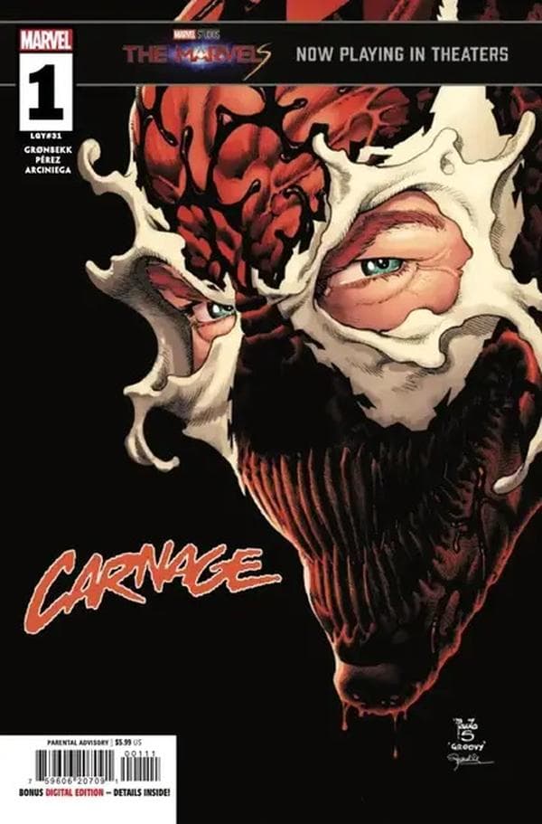 Carnage #1 cover