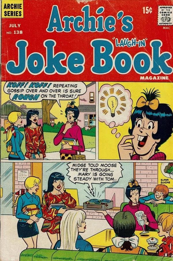 Archie's Joke Book Magazine #138
