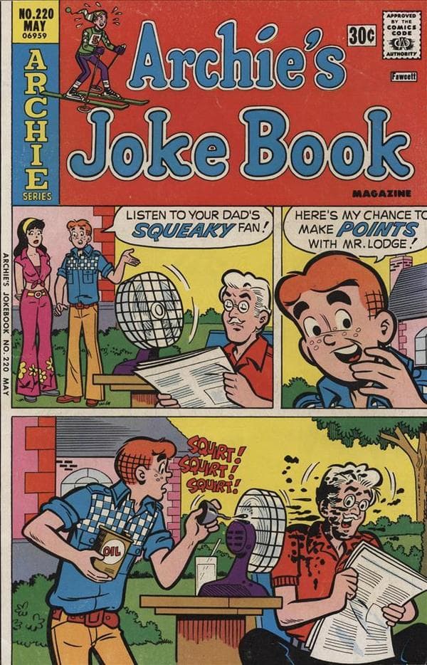 Archie's Joke Book Magazine #220 cover