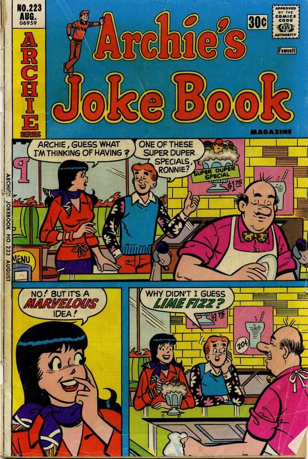 Archie's Joke Book Magazine #223 cover