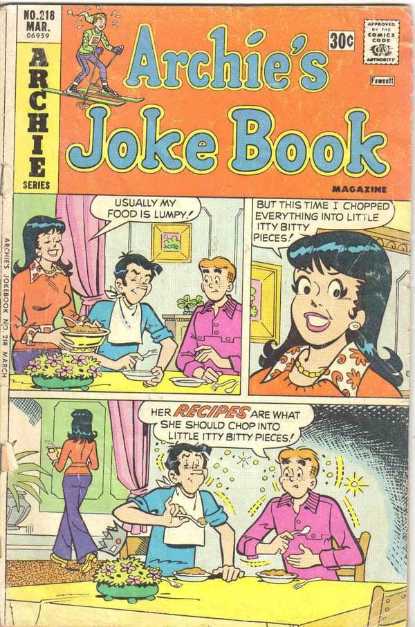 Archie's Joke Book Magazine #218 cover